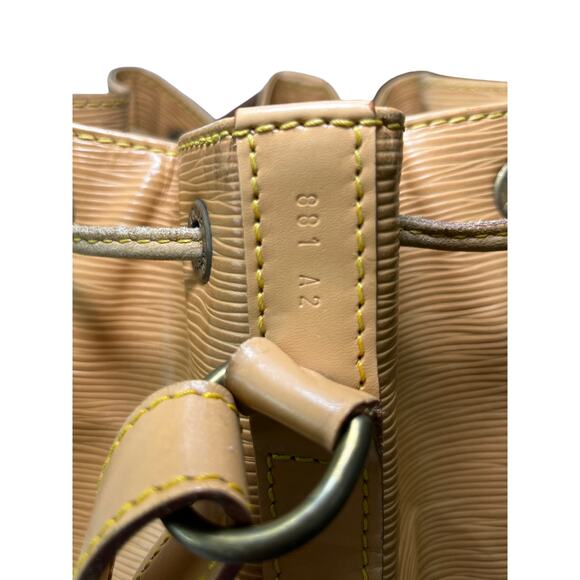 Louis Vuitton Noé Epi Leather Shoulder Bag Beige Vintage Authenticated - Picture 2 of 16